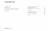 SIMATIC Modular PID Control - Siemens OChapterChapterAChapter Index-2 Modular PID ControlTitel 2 A5E00275587-01!