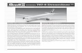 BOEING 787-8Dreamliner€¦ · BOEING 787-8Dreamliner TM 04261-0389 2011 BY REVELL GmbH & Co. KG PRINTED IN GERMANY BOEING 787-8 Dreamliner TM BOEING 787-8 Dreamliner TM Die Boeing