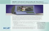 IGT Global Standard Testers - Luhne Messtechnik · IGT Global Standard Tester P Dieses Bedruckbarkeitspr üfgerät wurde speziell f ür Rupfversuche nach dem IGT-Verfahren (ISO 3783,