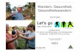 Wandern, Gesundheit, Gesundheitswandern€¦ · Prof. Dr. med. Christoff Zalpour! Health, stress, and coping . New perspectives on mental and physical well-beeing . San Francisco,