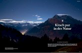 Kitsch pur in der Natur - Transhelvetica · TRANSHELVETICA #44 KITSCH 13 Die Suche nach einem kitschigen Abenteuer führt ins Glarnerland. Das Ziel: Sonnenuntergang, Sonnenaufgang