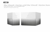 My Cloud Home and My Cloud Home User Manual€¦ · 1 Über Ihre My Cloud Home Funktionen Lieferumfang Anforderungen Produktbeschreibung Vorsichtsmaßnahmen beim Umgang mit dem Gerät