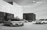 Renault TWINGO · Renault TWINGO Preise und Ausstattungen Gültig ab 1.März 2017 Ersetzt die Preisliste vom 3. Januar 2017