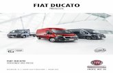 FIAT DUCATO · Der Fiat Ducato ist zusätzlich als Branchenmodell in verschiedenen Varianten erhältlich. Bitte fragen Sie Ihren Fiat Professional Händler nach Details. Anmerkung: