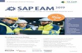 Einsatz intelligenter SAP-Lösungen für Instandhaltung ...€¦ · » Cust omer Connection – Neuerungen in SAP EAM » Op timierung der Anlagenperformance mit SAP Asset Strategy