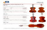 CELLO - Klaus Meggle pdf/39-Cello-2-ku.pdf · PDF file CELLO Mai 2018/ 6 UNSERE VIOLONCELLI II MC 6 Sehr schön gearbeitetes Instrument mit Flammung, handlackiert Ebenholzgarnitur