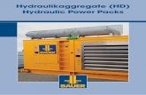 Hydraulikaggregate (HD) Hydraulic Power Packs€¦ · BAUER HD hydraulic power packs represent an optimal power source for a diverse range of specialist foundation engineering tasks.