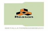 Reason 7.1 Installationshandbuch - Reason Studioscdn.propellerheads.se/Reason7/Manuals/Reason_7.1_Installationsha… · † Intel Pentium- oder AMD Opteron-DualCore-Prozessor oder