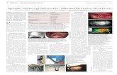 Spinale Hämangioblastome: Minimalinvasive Resektion€¦ · 10 | SPECIAL | RÜCKEN/WIRBELSÄULE ORTHOPÄDISCHE NACHRICHTEN | 11.2019 Spinale Hämangioblastome: Minimalinvasive Resektion