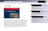 Dieter Böhler 1 Esdrasshop.kohlhammer.de/kohlhammer/pdf/978-3-17-026361-1.pdf · 1 Esdras 1 Esdras ist eine alternative Fassung zum Buch Esra-Nehemia in der Septuaginta. In den meisten