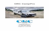 ORC CampPro€¦ · auf all diese Basisfahrzeuge passt die ORC G-CampPro 2.5 Kabine mit den Maßen 2.500 x 1.900 mm. Sie möchten die ORC G-CampPro 3.1 Kabine Diese Kabine benötigt