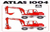 ATLAS 1004 TD 01 Weyhau¢  ATLAS 1004 Motor Deutz-Dieselmotor, luftgek£¼hlt, Typ F4L 1011 , mit wirtschaftlicher