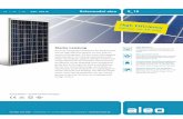 Datenblatt Solarmodul aleo S 18 240-265 DE-DE-DE · 2013-09-11 · Das bedeutet zugleich: Weniger Aufwand und weniger Material für die Installation. Dieses Plus bei der Effizienz