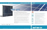 DE | DE | DE Solarmodul aleo S18 · Das Symbol unserer Tradition für Qualität Mit sorgfältig ausgewählten Komponenten, fundiertem Know-How und hoher Präzision in Deutschland