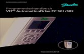Programmierhandbuch VLT AutomationDrive FC 301/302 · 2017-03-06 · Inhaltsverzeichnis 1 Einführung 3 1.1 Softwareversion 3 1.2 Zulassungen 3 1.3 Definitionen 3 1.3.1 Frequenzumrichter