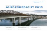 baumeister verband aargau JAHRES BERCHTI 201 5 Nach einem verhaltenen Start ins 2015 konnte der Abwärtstrend der Bauausgaben gestoppt werden. Zahlreiche Unsicherheitsfaktoren lassen