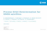 Precise Orbit Determination for GNSS satellitesnavigation-office.esa.int/attachments_12649499_1... · Issue/Revision: 1.0 Reference: Status: Approved ESA UNCLASSIFIED - For Official