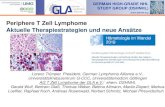 Periphere T Zell Lymphome Aktuelle Therapiestrategien und ... · PTCL NOS AITL TCL U ALK+ ALCL ALK–ALCL ALKu ALCL AITL TCL U spTCL hsTCL NK/T, nt EATL spTCL hsTCL NK/T, nt Nodal