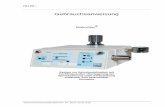 GA MukoStar Rev03 2018 01 - hiller-feinwerktechnik.de...Klimatisierung der Atemluft gewährleistet. 4.5 Einstellen des Befeuchterflow 4.5.1 Die Einstellung des Befeuchterflow erfolgt