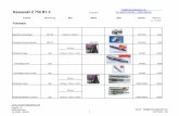 Ersatzteile Kawasaki Z 750 2-Zylinder Kawasaki Z... · PDF file 2017-01-30 · Kawasaki Z 750 B1-3 25.06.2016 ... Gabelsimmeringe A 001 36x48x10,5 79364815 9,50 Staubkappe einzeln