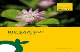 Semo Bio GmbH - BIO-SAATGUT...2 Semo Bio Liebe Kundinnen, liebe Kunden, Mitte 2016 haben wir den großen Schritt gewagt und uns komplett auf ökologisch erzeugtes Saatgut spezialisiert.