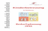 Bedarfsplanung Kinderbetreuung 2016...Kinderbetreuung in Nidderau – Bedarfsplanung 2016 - Seite 3 Friedhelm Bachhuber M.A. - Fachbereich Soziales (5) Die Träger der öffentlichen