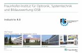 Fraunhofer-Institut für Optronik, Systemtechnik und ...Seite 3 Fraunhofer IOSB, GF Automatisierung, 2016 6 1 1. Ausgangspunkt unserer Arbeiten zu Industrie 4.0: ProVis.Agent für