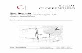 STADT CLOPPENBURG · ungsplan Nr. 134 können ca. 20 - 25 Wohnbau- bzw. Mischgebietsgrundstücke, je nach Grundstücksgröße, bereitgestellt werden. Gemischte Strukturen in zweigeschossiger