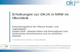 Erhebungen zur OKJA in NRW im Überblick - LVR · 20. November 2019 in Dortmund, Dr. Thomas Mühlmann. Die Arbeitsstelle Kinder - und Jugendhilfestatistik ist ein vom BMFSFJ und dem