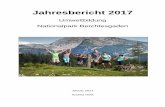 Jahresbericht 2017 - Bayern ... Nov. ’16 - Okt. ’17 Winter 2016/17 Nov. ’16 - Apr. ’17 Sommer 2017 Mai ’17 - Okt. ’17 Angeboten 230 61 169 Durchgeführt 212 55 157 Ausgefallen
