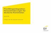 Flüchtlingsintegration: Herausforderungen für …leg-preis.de/wp-content/uploads/sites/70/2016/07/EY...Seite 6 732.800 368.500 364.300 Die Kommunen rechnen für 2016 mit etwa 733.000