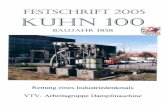 Die Dampfmaschine Kuhn 100 In Dornbirn in der Schmelzhütterstraße bei der ehemaligen Weberei der Firma Franz M. Rhomberg steht seit über 80 Jahren ein technisches Juwel, die Woolfsche