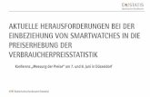Aktuelle Herausforderungen bei der Einbeziehung …...defacto digital research GmbH zur Verbreitung und Nutzung von Smartwatches in Deutschland, März 2016 GfK, POS Panelmarkt der