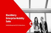 BlackBerry Enterprise Mobility Suite - ... BlackBerry Enterprise Mobility Suite BlackBerry Enterprise