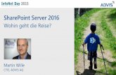 SharePoint Server 2016 - InfoNet Day · 2016-11-07 · SharePoint Server 2013 SharePoint Server 2016. SharePoint 2016 Fokusbereiche Improved User Experience •Mobile Experiences