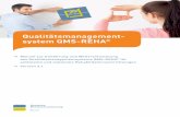 APV-Zertifizierungs GmbH - Qualitätsmanagement- system QMS … · 2019-03-16 · tet, dass Leistungserbringer alle Parameter eines umfassenden Qualitäts-managements abdecken. Am