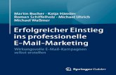 Erfolgreicher Einstieg ins professionelle E-Mail-Marketingeiner Studie der US-Unternehmensberatung McKinsey ist E-Mail-Marketing bei der Kundengewinnung sogar 40-mal effektiver als