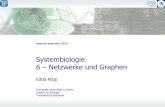 Systembiologie 6 – Netzwerke und Graphenjaguar.biologie.hu-berlin.de/downloads/Master... · Brücken stammt von Leonhard Euler. Im Jahre 1736 beweist er, dass es keinen solchen