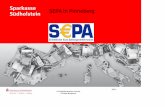 Sparkasse SEPA in Pinneberg Südholstein · PDF file Die SEPA-Überweisung Merkmale auf einen Blick Transaktionswährung ist immer Euro ... im SEPA-Basis-Lastschriftverfahren“ zum