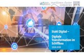 Stahl Digital Digitale Transformation im Schiffbau...Herausforderungen und Chancen der Digitalisierung in Werften Vorstellung Studienergebnisse Dr. Nick Rüssmeier, OFFIS e. V. 17.04.2018