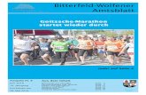Bitterfeld-Wolfener Amtsblatt · thon, 10- km-Lauf, eine Ma-rathonstaffel (10 x 4,2 km), ein 10-km-Nordic-Walking/ Walking Wettbewerb sowie der Inline-Skating Marathon angeboten.