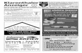 KA 17-11 - Klarenthaler-Anzeigerklarenthaler-anzeiger.de/html/anzeiger/1711.pdf · 2019-01-31 · Klarenthaler Anzeiger 1986 Oer '4 Tage in gewerbliche Ohne Zustimmung des ist verboten.