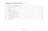 ProLehre Bibliothek€¦ · Seite 2/41 1. Hochschullehre und –didaktik Auferkorte-Michaelis, Nicole; Ladwig, Annette; Stahr, Ingeborg (Hrsg.) (2010): Hochschuldidaktik für die