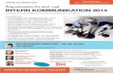 INTERN KOMMUNIKATION 2014 - Ability Partner · • Så har vi arbetat för att stödja förändringsprocesserna kommunikativt • Hur vi har styrt upp kommunikationen och gett stöd
