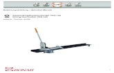 Bedienungsanleitung / Operation Manual - BONAB VKS 125 manual BONAB.pdf · The VKS 125 is only to be used to cut plastic wiring ducts and covers up to a width of 125 mm and a wall