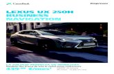 LEXUS UX 250H BUSINESS NAVIGATION...• Motor híbrid: elèctric/benzina 135 kW (184 CV) • Color Titanium metal·litzat • Places, 2+3, i portes, 5 • Canvi automàtic de variació
