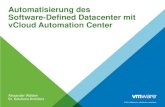 Automatisierung des Software-Defined Datacenter mit vCloud … · 2014-06-05 · Konfigurationsmanagement . Gewünschter Konfigurations- status . und Behebung von Unterschieden .