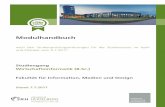 Modulhandbuch - Hochschule Heidelberg · Management von Informationssystemen) herangeführt. ... API -Konzept ) und der Informatisierung des Alltags – Internet of Things (IoT) |