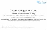 Datenmanagement und Datenbereitstellungpsydok.psycharchives.de/jspui/bitstream/20.500.11780/... · 2017-05-31 · Datenmanagement und Datenbereitstellung –24.05.2017, Workshop,