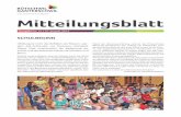 Mitteilungsblatt - Bütschwil · PDF file 2017-02-07 · Mitteilungsblatt Ausgabe Nr. 15 | 15. August 2013 Schulbeginn «Bildung ist nicht das Befüllen von Fässern, son-dern das